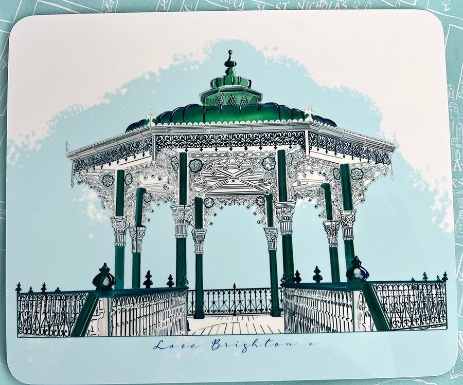 Brighton and Hove Bandstand placemat gift