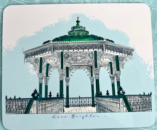 Brighton and Hove Bandstand placemat gift