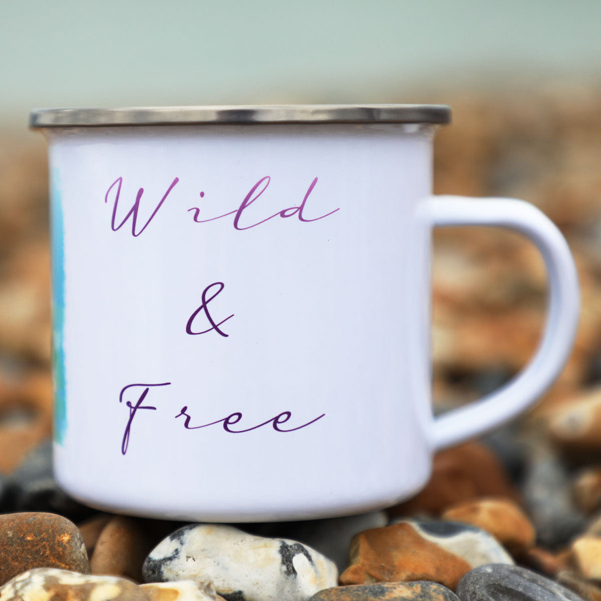 Wild & Free Enamel Mug