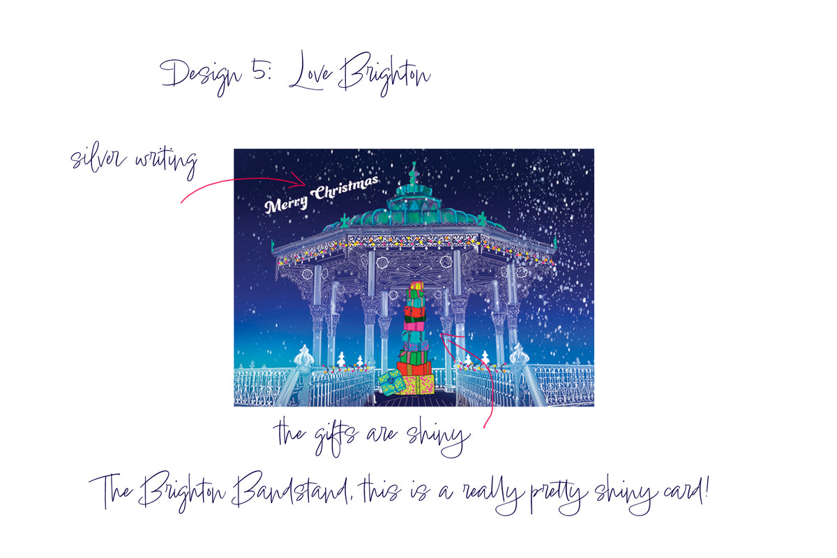 Christmas at the Bandstand Card – Brighton & Hove
