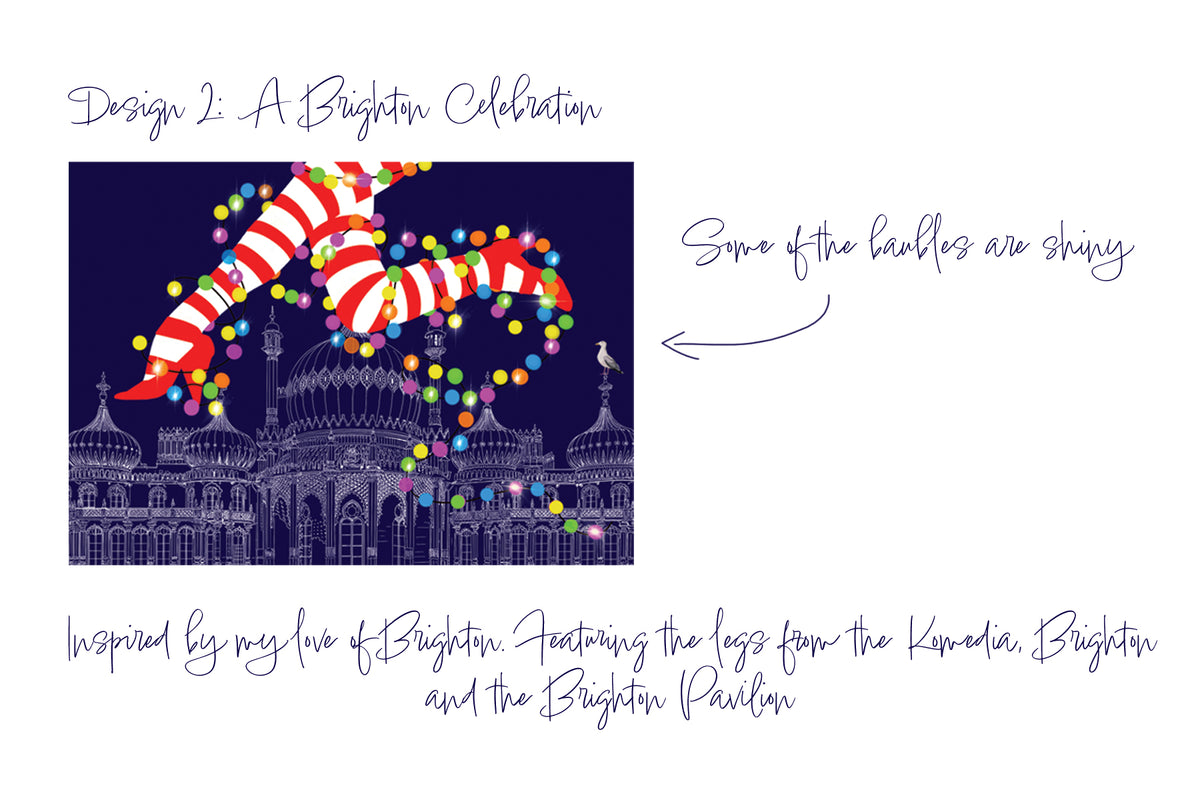 A Brighton Celebration Christmas Card