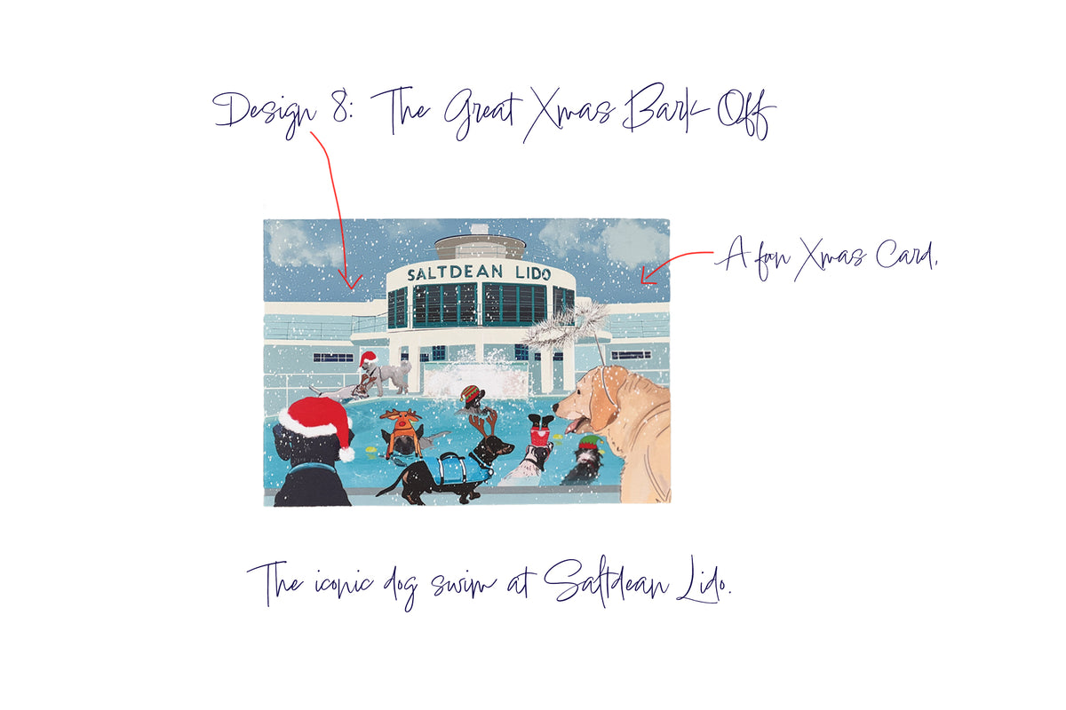 The Great Xmas Bark Off Christmas Card