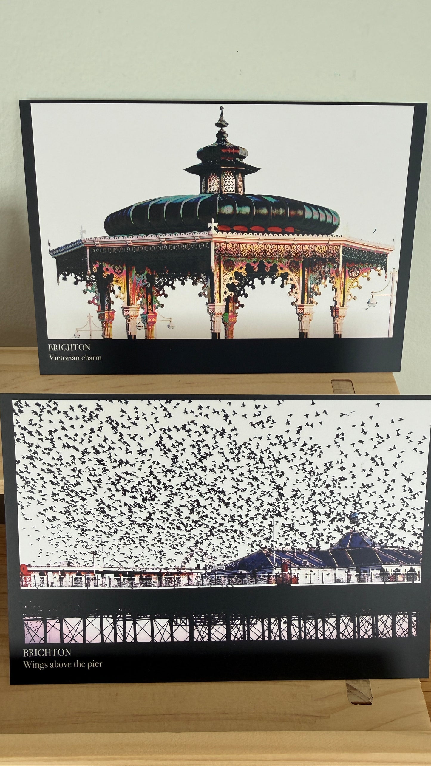 Pack of 6 Notelets - 2 designs Brighton inspired