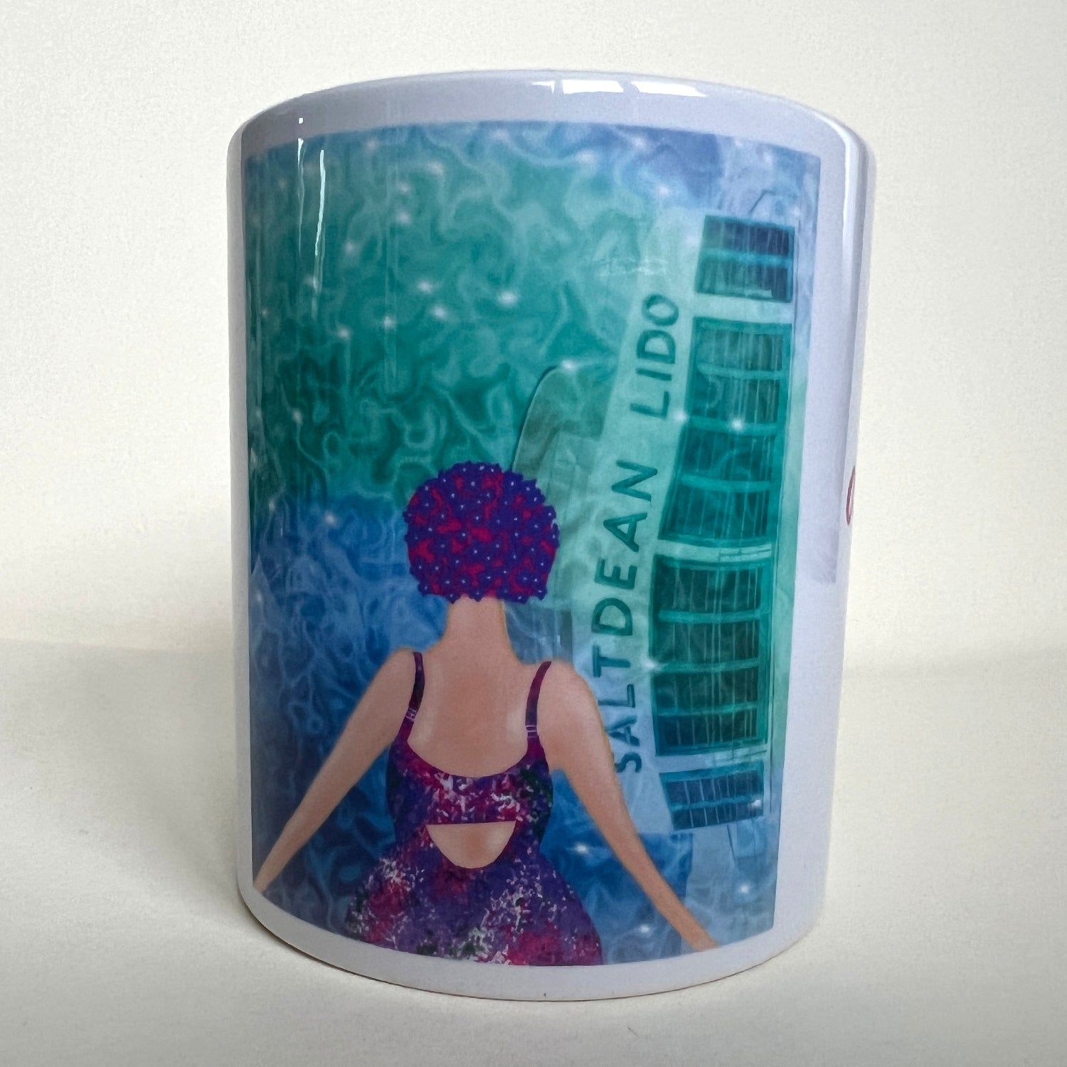 Saltdean Lido swimming mug