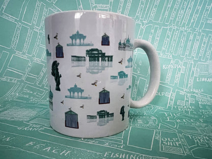 Icons of Brighton Mug