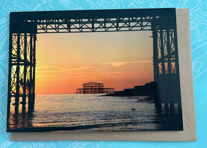 Pier to Pier Greeting Card