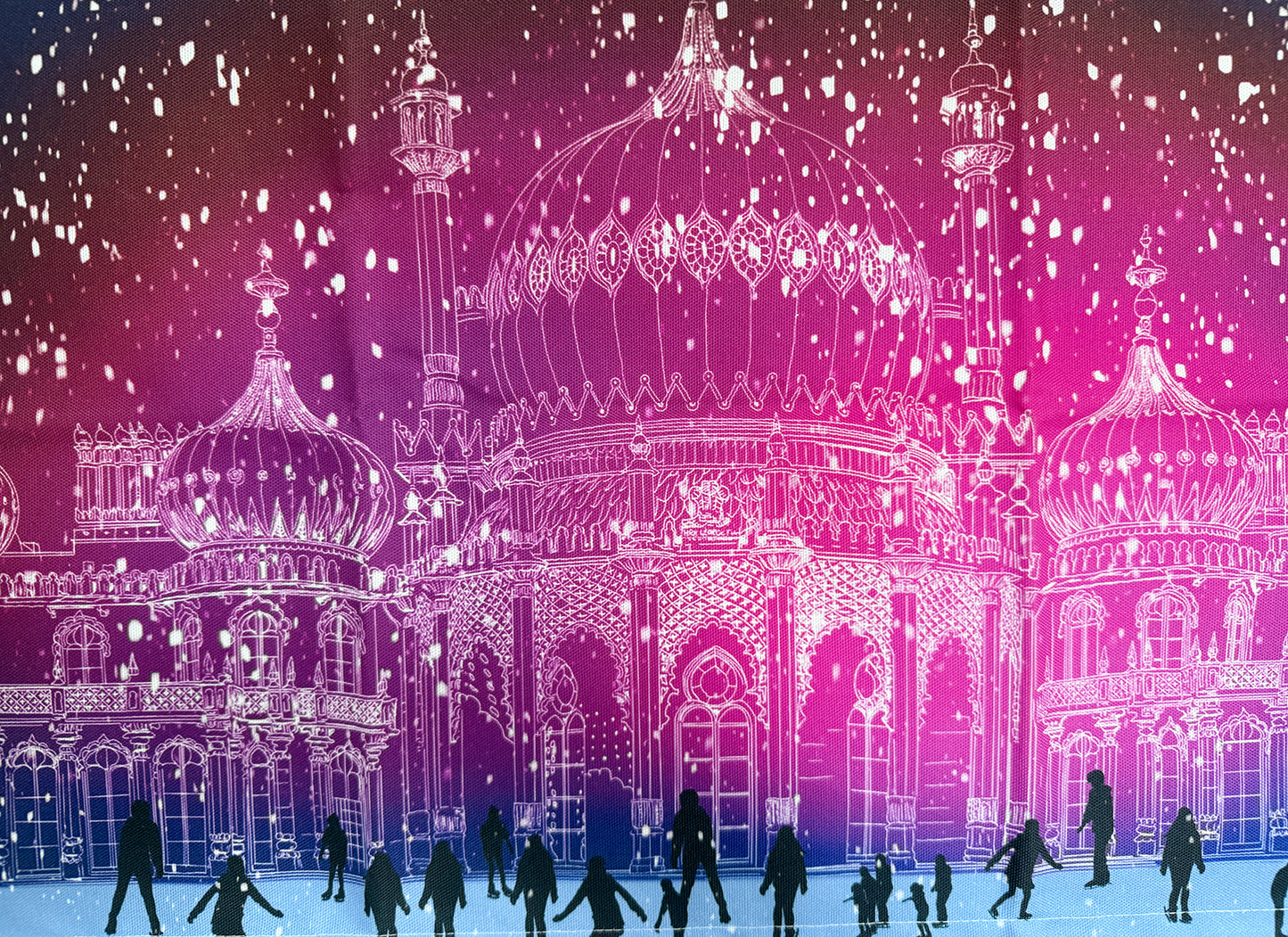 100% Cotton Tea Towel - Brighton on Ice