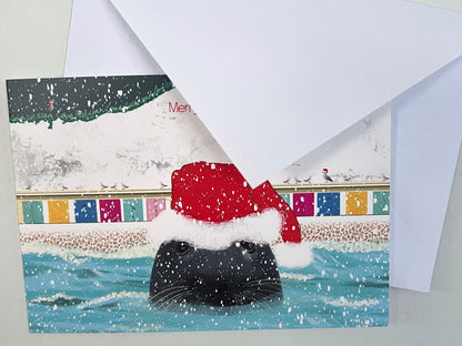 'Santa Steve' Christmas Card (A6)