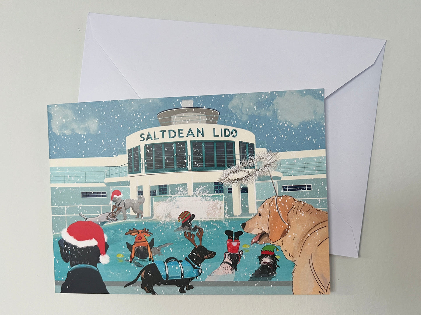 'The Great Christmas Bark Off' Christmas Card (A6)