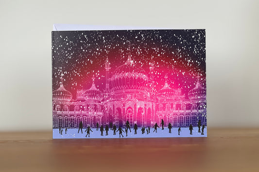 'Brighton on Ice' Christmas Card (A6)