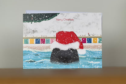 'Santa Steve' Christmas Card (A6)