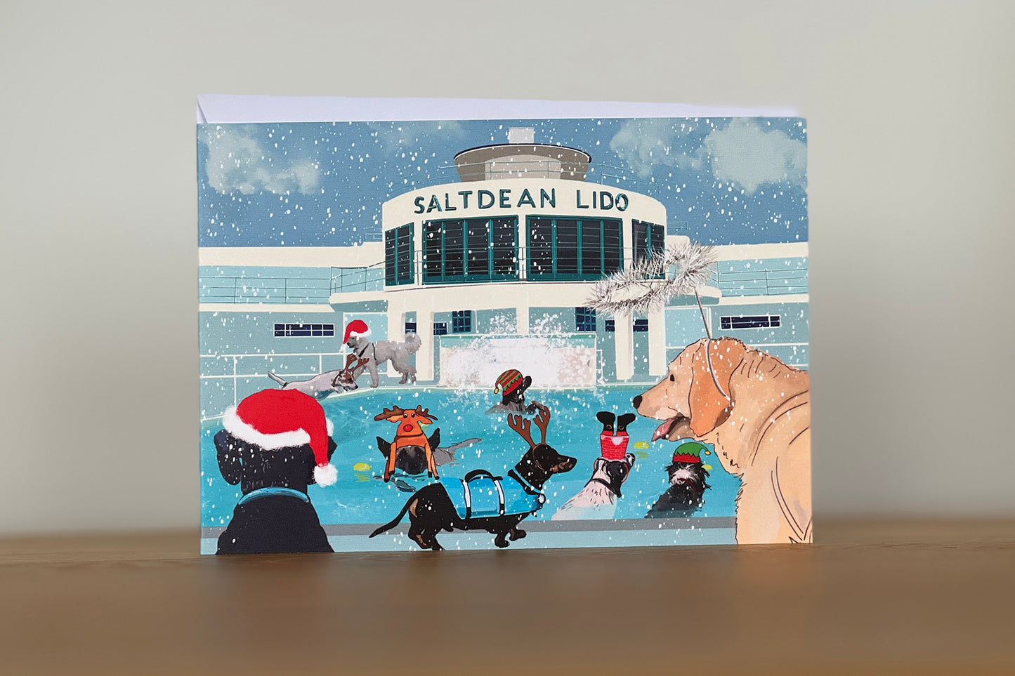 'The Great Christmas Bark Off' Christmas Card (A6)