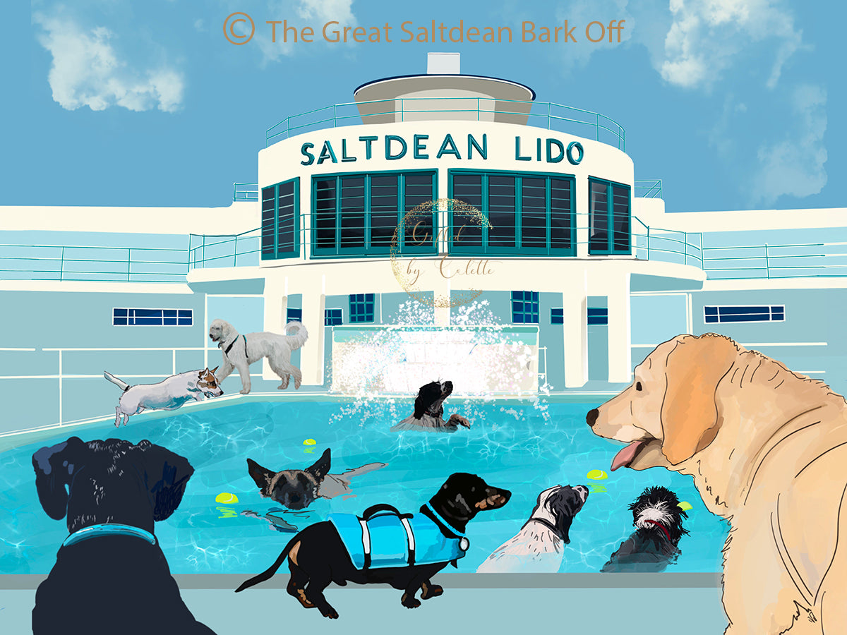 The Great Saltdean Bark Off ... Saltdean Lido Mug