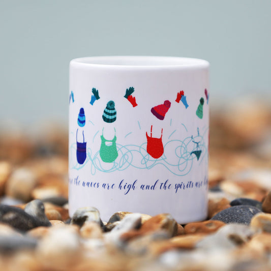 gift idea for cold water sea swimmers mug