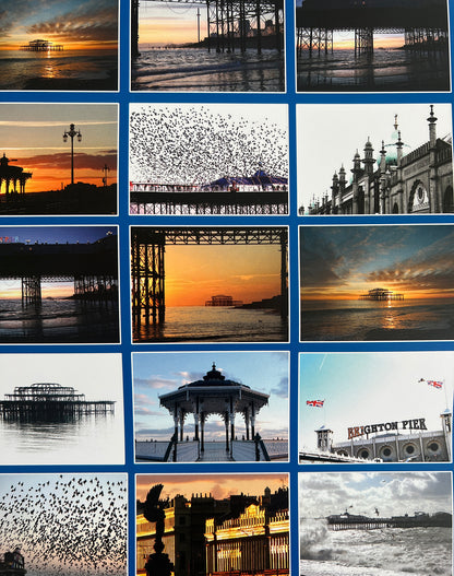 Brighton Blue Photographic Gift Wrap